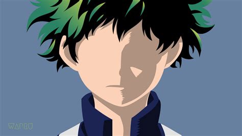 Izuku Midoriya Deku Anime My Hero Academia By Wapru On Deviantart