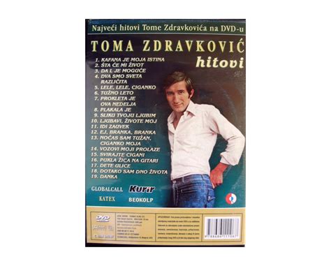 Toma Zdravkovi Hitovi Dvd Kupindo