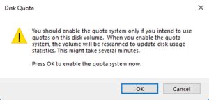 Enable Or Disable Disk Quotas In Windows Techcult