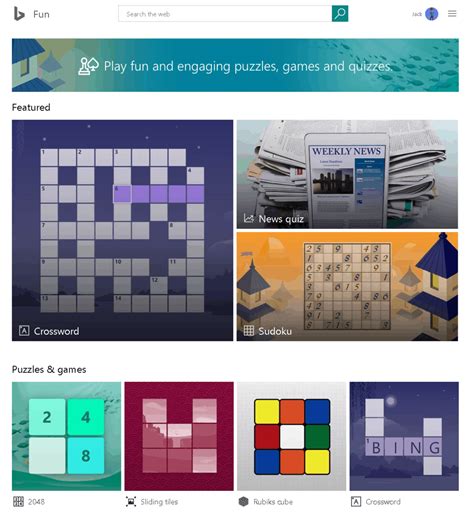 Bing's Fun and Games now available in the UK - OnMSFT.com