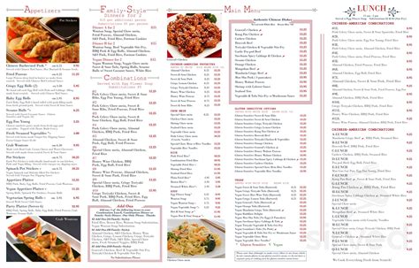 Red Dragon Chinese Delivery Menu In Spokane Washington Usa