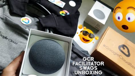 Facilitator Swags Unboxing GoogleCloudReady 2021 YouTube