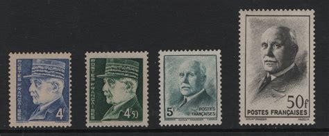 France Mnh Petain Europe France Colonies General