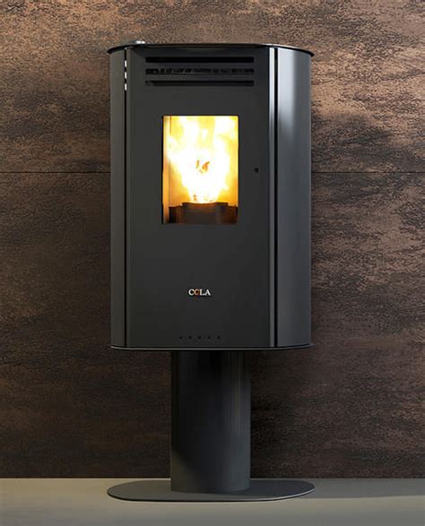 Pelletkaminofen VISION HR COLA GF WÄRMETECHNIK 5 kW 10 kW 0