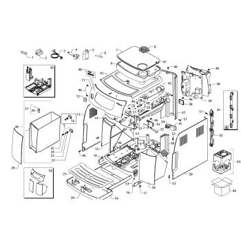 Module de Puissance pour Machine à Café HD8751 Saeco