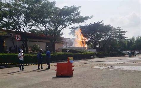 Polda Jabar Tutup Sementara Rest Area Km Tol Cipali Imbas Semburan Api