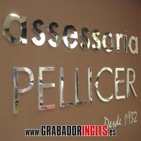 Letras De Acero Corp Reas Grabador Ingl S Tienda Online