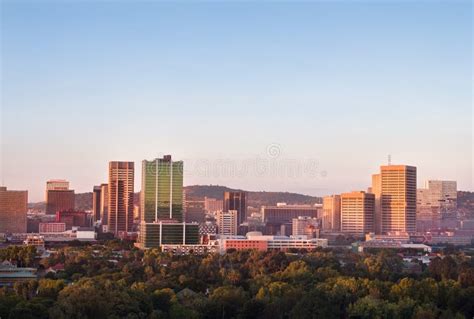 City of Pretoria Skyline Sunrise Stock Image - Image of architecture ...