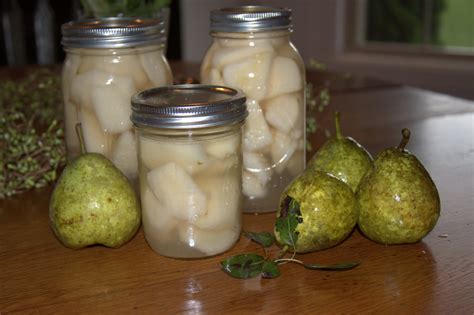 Canning your Own Pears without Sugar | Recipes We Love