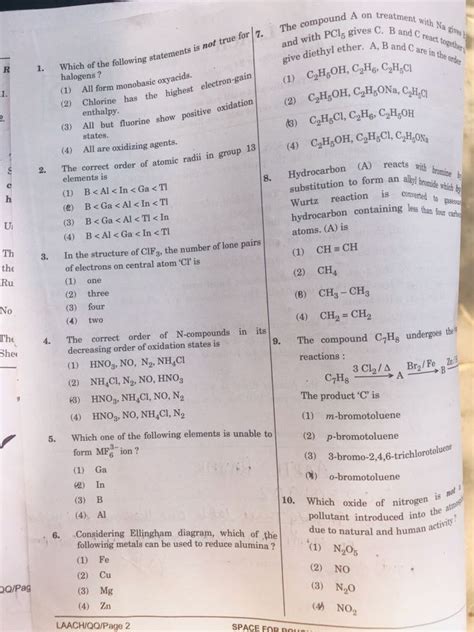 Neet Question Paper Pattern