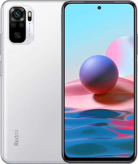 Купить Смартфон Redmi Note 10 4/64 Гб Белая галька по доступной цене с ...