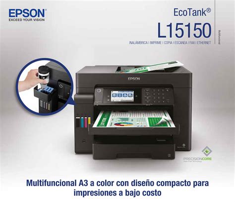 Epson Multifuncional Tinta Continua A Ecotank L Wifi Ethernet