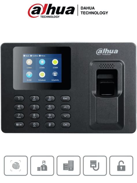 DAHUA DHI ASA1222E S DAHUA ASA1222E S Control De Asistencia Con