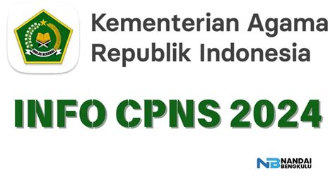 INFO CPNS KEMENAG 2024 Link Pendaftaran Cara Daftar Formasi