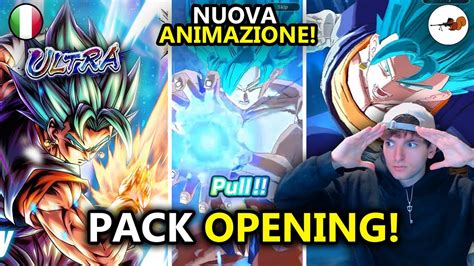 TROVO LA NUOVA ANIMAZIONE PACK OPENING VEGITO BLU ULTRA ITA DRAGON