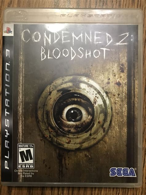 Condemned 2 Bloodshot Sony PlayStation 3 2008 10086690125 EBay