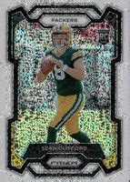 Sean Clifford 2023 Prizm 338 White Sparkle SSP Price Guide Sports