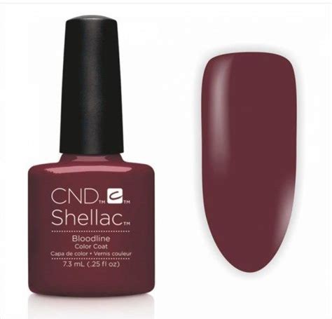 Cnd Shellac Lakier Hybrydowy Bloodline Ml Opinie I Ceny Na Ceneo Pl