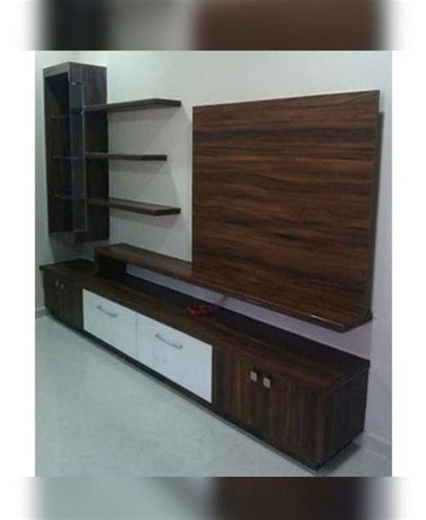 Wall Mounted Modern Wooden Tv Unit Matte At Rs Square Feet In