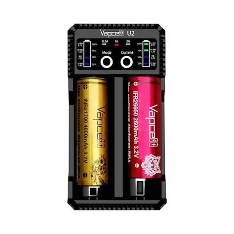 Vapcell U2 Battery Charger - Vape Batteries and Chargers