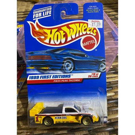 Hot Wheels Pikes Peak Tacoma Pennzoil Shopee Malaysia