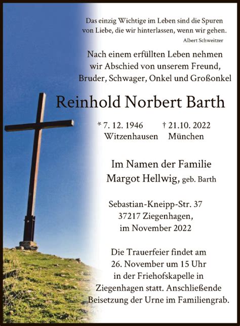 Gedenkkerzen Von Reinhold Norbert Barth Trauer HNA De