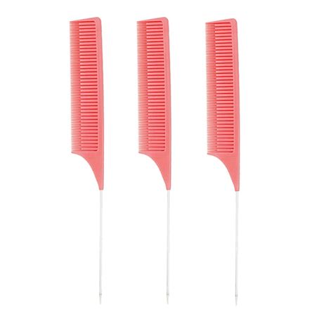 Jienlioq Hot Comb，abs Fine Sectioning Weave Highlighting Foiling Hair Comb For Combs Pin Tail