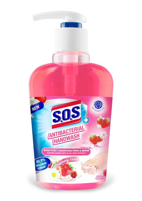 Sos Handsoap Fragrance Botol Ml Strawberry Tempomart