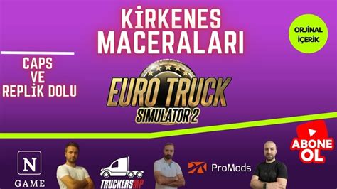 Ets 2 Kirkenes Maden Yolu Promods Eğlenceli Caps ve Replik İçerir