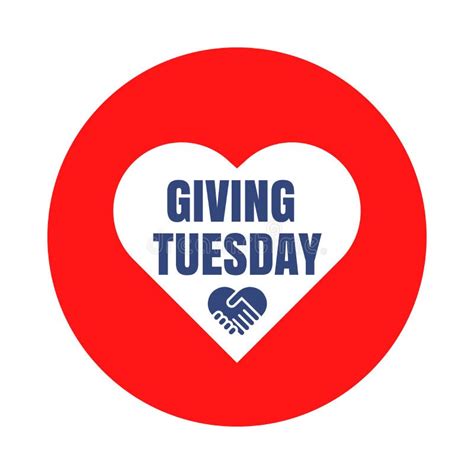 Giving Tuesday Symbol Icon Stock Illustration Illustration Of Concept