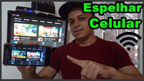 Como ESPELHAR O CELULAR Na TV Espelhamento Nativo No Celular YouTube