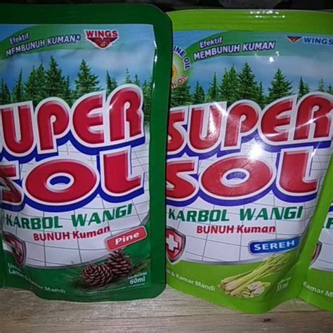 Jual Super Sol Karbol Wangi Sachet Shopee Indonesia