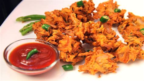 Onion Pakoda Recipe Kudla Recipes