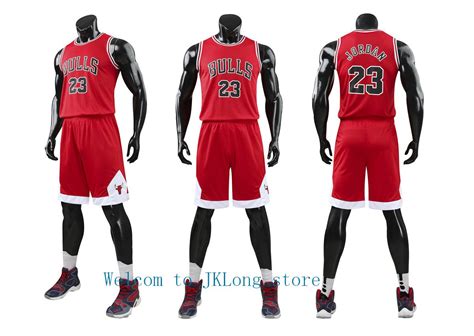 NBA Basketball Team Chicago Bulls CHI Cosplay Costume Sports Wear ...