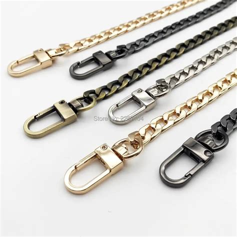 Diy Cm Metal Handbag Purse Chain Leather Bag Strap Handle Shoulder