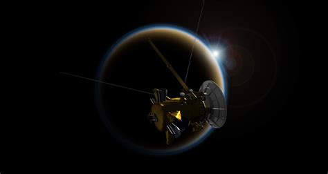 Cassini Makes Its Goodbye Kiss Flyby Of Titan