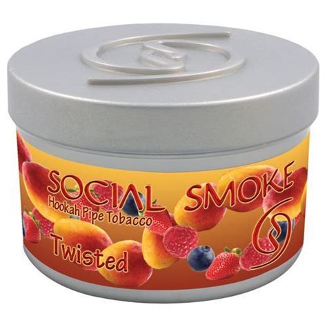 Social Smoke Twisted 100G Shisha Tabak Tabakoutlet Ch