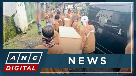 BuCor Buries 70 More Remains Of Bilibid Inmates ANC YouTube