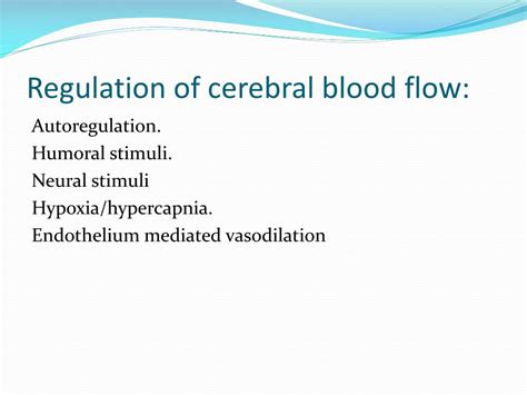 Ppt Cerebral Circulation Csf Formation Powerpoint Presentation Id