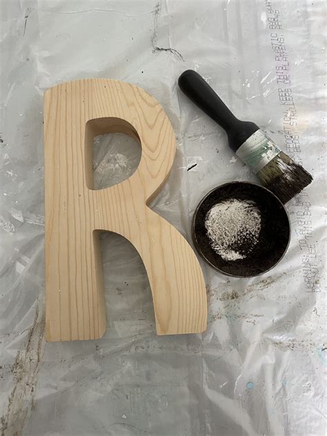 scrabble wooden letter decor - Re-Fabbed