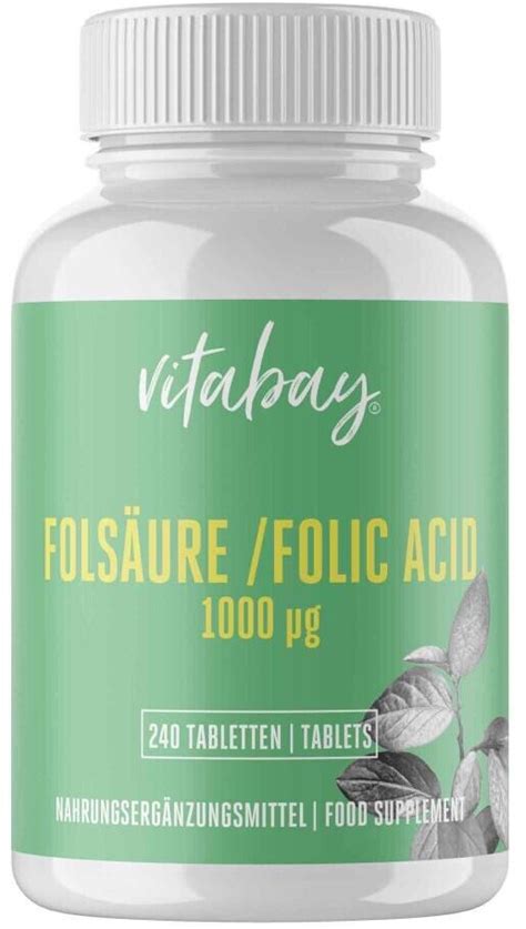 Vitabay Folsäure 1000 µg Tabletten 240 Stk ab 11 88