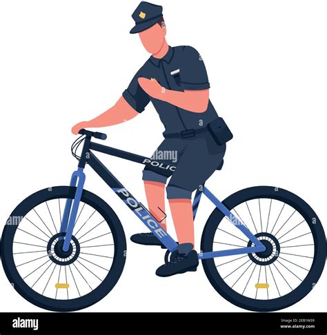 Amerikanische Fahrradpolizei Stock Vektorgrafiken Kaufen Alamy