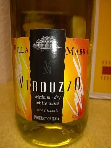 Marra Verduzzo Medium Dry White Frizzante Vivino Australia