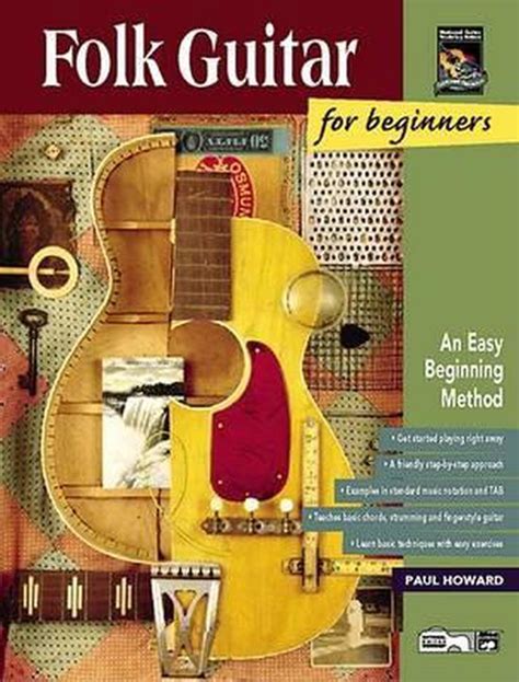 Folk Guitar For Beginners Paul Howard 9780882849935 Boeken