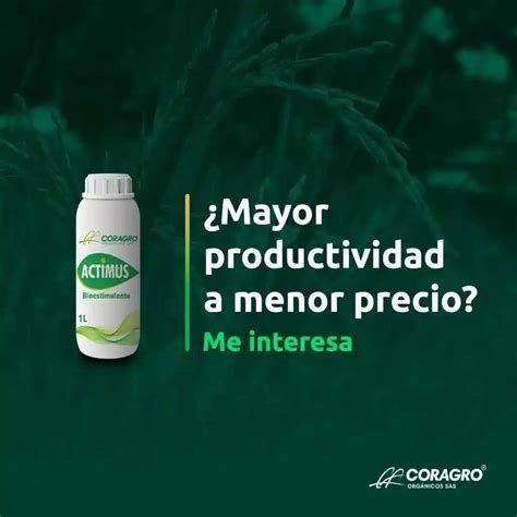 Bioestimulante Actimus X Litro Coragro Croper