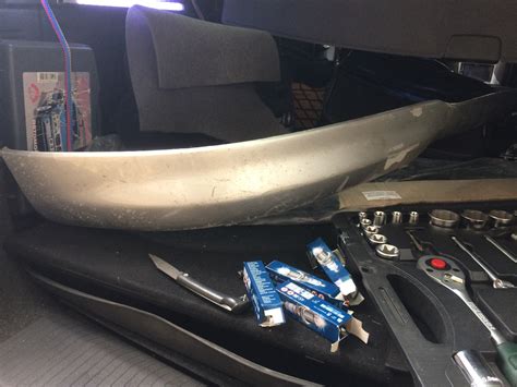 Накладка на передний бампер.Часть 1 — Opel Astra H, 1,8 л, 2014 года ...