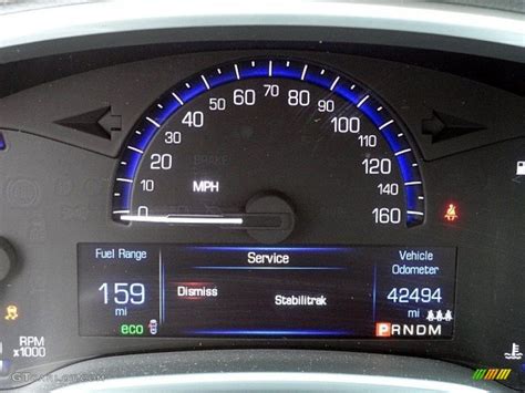 Cadillac Srx Fwd Gauges Photo Gtcarlot