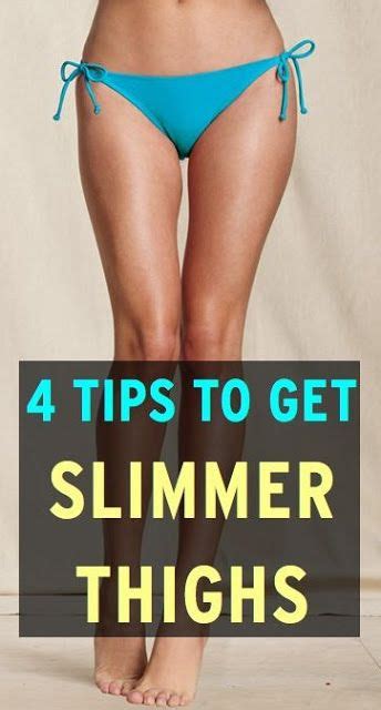 What You Need To Know To Get Slimmer Thighs Workout Fitness Body