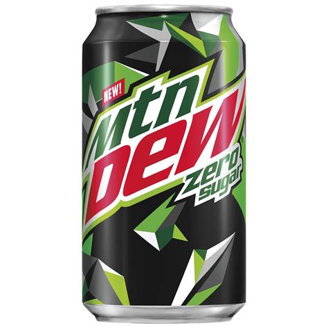 Buy Ain Dew Mtn Dew Zero Sugar 12 Fl Oz Cans 18 Pack Online At