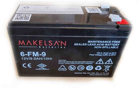 Аккумулятор MAKELSAN 6-FM-9 AGM 12В 9Ач, цена 1200 грн — Prom.ua (ID ...
